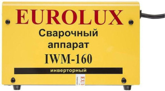 Сварочный аппарат Eurolux IWM160 инвертор ММА DC 5.9кВт от магазина РЭССИ