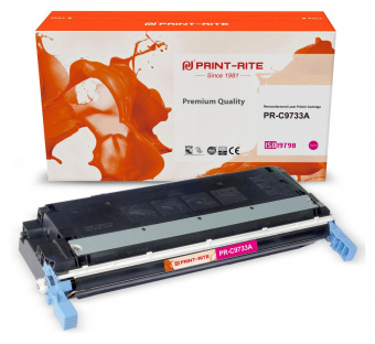 Картридж лазерный Print-Rite TRH217MPU1J PR-C9733A C9733A пурпурный (13000стр.) для HP CLJ 5500/5550 от магазина РЭССИ