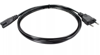 Кабель Premier 5-180 IEC C7 (2-pin) Евровилка 1.5м (5-180(0.75) 1.5) черный (Bulk) от магазина РЭССИ