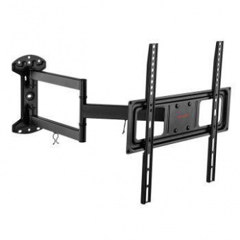 Кронштейн для телевизора Arm Media LCD-415 черный 24"-55" макс.35кг настенный поворотно-выдвижной и наклонный от магазина РЭССИ