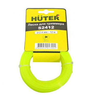 Леска для садовых триммеров Huter S2412 d=2.4мм L=12м для GGT-800S(T)/1000S(T)/1300S(T)/1500S(T) (71/2/12) от магазина РЭССИ