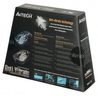 Мышь A4Tech Oscar Editor XL-747H рисунок/голубой лазерная (3600dpi) USB (6but) от магазина РЭССИ