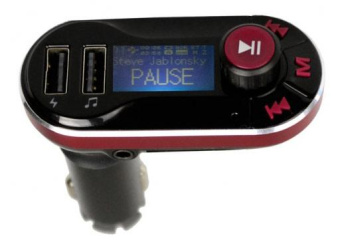 Автомобильный FM-модулятор Ritmix FMT-A780 черный SD USB (15118201) от магазина РЭССИ