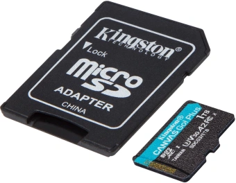 Флеш карта microSDXC 1TB Kingston SDCG3/1TB Canvas Go! Plus + adapter от магазина РЭССИ