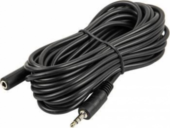 Кабель аудио Ningbo JAAC003-5 Jack 3.5 (m)/Jack 3.5 (f) 5м. черный от магазина РЭССИ