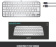 Клавиатура Logitech MX Keys Mini серебристый/белый USB беспроводная BT/Radio LED (920-010499) от магазина РЭССИ