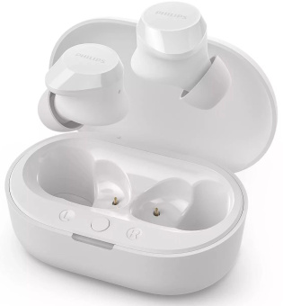 Гарнитура внутриканальные Philips TAT1209 белый беспроводные bluetooth в ушной раковине (TAT1209WT/00) от магазина РЭССИ