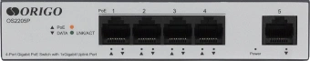 Коммутатор Origo OS2205P/60W OS2205P/60W/A1A (L2) 5x1Гбит/с 4PoE 60W неуправляемый от магазина РЭССИ