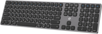Клавиатура Оклик K867W серый/черный USB беспроводная BT/Radio slim Multimedia (2002130) от магазина РЭССИ