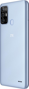Смартфон ZTE Blade A52 64Gb 4Gb синий моноблок 3G 4G 2Sim 6.52" 720x1600 Android 11 13Mpix 802.11 b/g/n GPS GSM900/1800 GSM1900 TouchSc FM microSD max512Gb от магазина РЭССИ