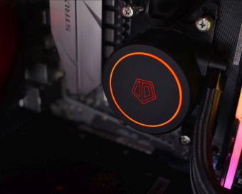 Система водяного охлаждения ID-Cooling Auraflow X 360 Soc-AM5/AM4/1151/1200/2066/1700 4-pin 18-35dB Al+Cu 350W LED Ret от магазина РЭССИ