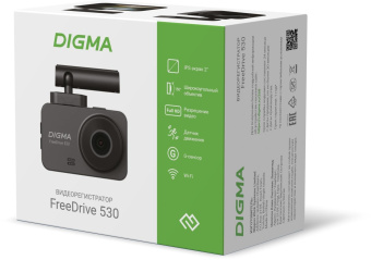 Видеорегистратор Digma FreeDrive 530 черный 2Mpix 1080x1920 1080p 140гр. GP1167 от магазина РЭССИ