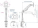 Картинка Кронштейн для мониторов ЖК Kromax OFFICE-8 черный 15"-32" макс.8кг настольный поворот и наклон верт.перемещ. от магазина РЭССИ Кронштейн для мониторов ЖК Kromax OFFICE-8 черный 15"-32" макс.8кг настольный поворот и наклон верт.перемещ. от магазина РЭССИ