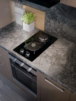 Газовая варочная поверхность Lex GVG 323A BBL черный от магазина РЭССИ