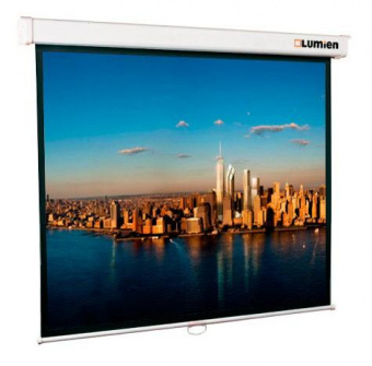 Экран Lumien 203x203см Master Picture LMP-100104 1:1 настенно-потолочный рулонный от магазина РЭССИ