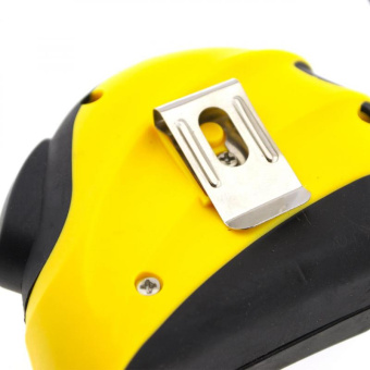 Рулетка ЧЕГЛОК обрезиненный корпус ABS пласт. серия Спринт  автостоп нейлон 14-01-430 от магазина РЭССИ