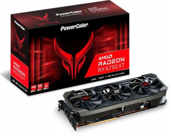 Видеокарта PowerColor PCI-E 4.0 AXRX 6750XT 12GBD6-3DHE/OC AMD Radeon RX 6750XT 12288Mb 192 GDDR6 2633/18000 HDMIx1 DPx3 HDCP Ret от магазина РЭССИ