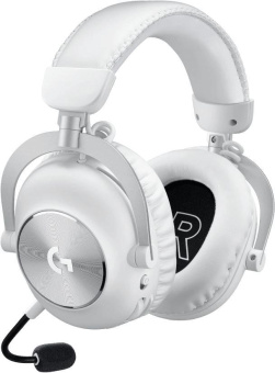 Наушники с микрофоном Logitech G Pro X 2 Lightspeed белый мониторные BT/Radio/3.5mm оголовье (981-001270) от магазина РЭССИ