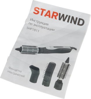 Фен-щетка Starwind SHP7811 1000Вт коричневый от магазина РЭССИ