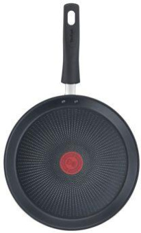 Сковорода блинная Tefal Easy Chef G2703872 круглая 25см ручка несъемная (без крышки) черный (2100118267) от магазина РЭССИ