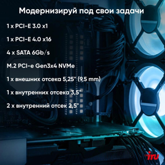 ПК IRU 310SC SFF PG G7400 (3.7) 8Gb SSD256Gb UHDG 710 Windows 11 Professional GbitEth 200W черный (2017903) от магазина РЭССИ