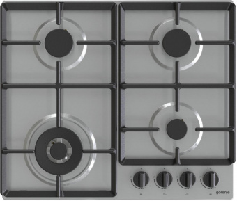 Газовая варочная поверхность Gorenje GW641EBX нержавеющая сталь от магазина РЭССИ