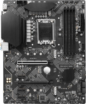 Материнская плата MSI PRO Z690-P DDR4 Soc-1700 Intel Z690 4xDDR4 ATX AC`97 8ch(7.1) 2.5Gg RAID+HDMI+DP от магазина РЭССИ