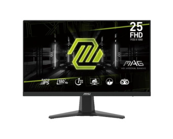 Монитор MSI 24.5" MAG 256F черный IPS LED 1ms 16:9 HDMI M/M 300cd 178гр/178гр 1920x1080 180Hz DP FHD 3.3кг от магазина РЭССИ