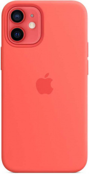 Чехол (клип-кейс) Apple для Apple iPhone 12 mini Silicone Case with MagSafe розовый цитрус (MHKP3ZE/A) от магазина РЭССИ