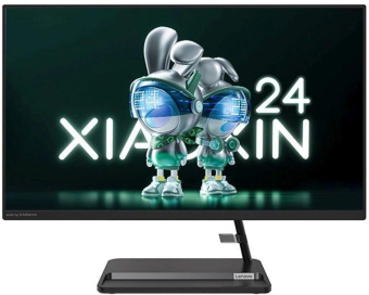 Моноблок Lenovo XiaoXin 23.8" Full HD i5 12450H (2) 16Gb SSD512Gb UHDG Windows 11 trial (для ознакомления) Professional GbitEth WiFi BT 90W клавиатура мышь Cam черный 1920x1080 от магазина РЭССИ