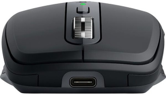 Мышь Logitech MX Anywhere 3 графитовый оптическая (4000dpi) беспроводная BT/Radio USB для ноутбука (6but) от магазина РЭССИ