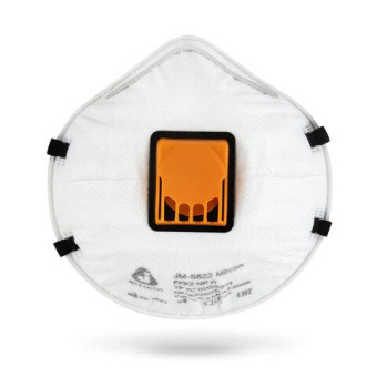 Респиратор с клапаном Jeta Safety  FFP2 NR D чашеобразный 10 шт JM-8622 от магазина РЭССИ
