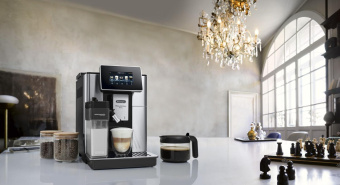Кофемашина Delonghi ECAM610.75.MB 1450Вт черный/серебристый от магазина РЭССИ