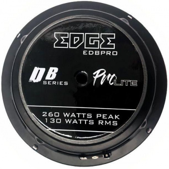 Колонки автомобильные Edge EDBPRO6LITE (без решетки) 260Вт 94дБ 4Ом 16см (6.5дюйм) (ком.:2кол.) среднечастотные однополосные от магазина РЭССИ