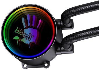 Система водяного охлаждения Bloody BD-LC360ARGB1 ARGB Soc-AM5/AM4/1200/1700/1851 черный 4-pin 22-35dB Al+Cu LCD 300W 1500gr Ret (BD-LC360ARGB1-BK) от магазина РЭССИ