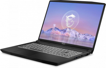 Ноутбук MSI Creator M16 B12UDX-808RU Core i7 12650H 16Gb SSD512Gb NVIDIA GeForce RTX 3050 6Gb 16" IPS FHD+ (1920x1200) Windows 11 Professional black WiFi BT Cam (9S7-158531-808) от магазина РЭССИ