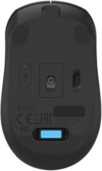 Мышь A4Tech Fstyler FG15C Air2 черный оптическая (1200dpi) беспроводная USB для ноутбука (3but) от магазина РЭССИ