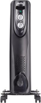 Радиатор масляный Ballu Classic Black BOH/CL-07BRN 1500Вт черный/серый от магазина РЭССИ