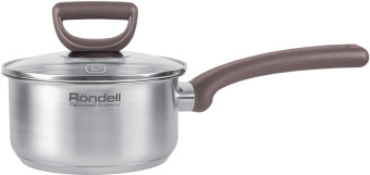 Ковш Rondell Fest RDS-1319 0.9л. d=14см (с крышкой) стальной от магазина РЭССИ
