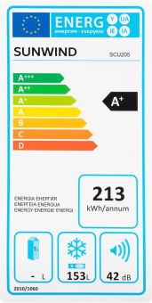 Морозильная камера SunWind SCU205 белый от магазина РЭССИ