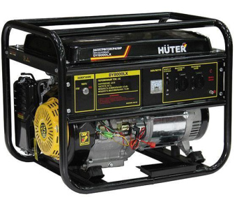 Генератор Huter DY8000LX 7кВт от магазина РЭССИ