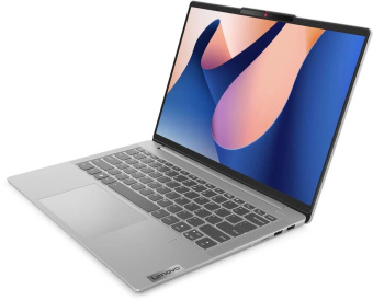 Ноутбук Lenovo IdeaPad Slim 5 14IAH8 Core i5 12450H 16Gb SSD512Gb Intel UHD Graphics 14" IPS WUXGA (1920x1200) noOS l.grey WiFi BT Cam (83BF006CRK) от магазина РЭССИ