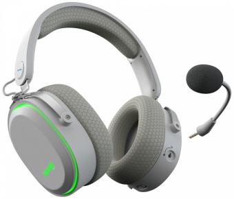Наушники с микрофоном GMNG HS-L990G белый 1.5м мониторные Radio оголовье (1605117) от магазина РЭССИ