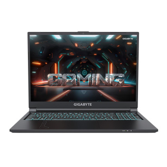 Ноутбук Gigabyte G6 Core i7 12650H 16Gb SSD512Gb NVIDIA GeForce RTX4060 8Gb 16" IPS FHD+ (1920x1200) Windows 11 Home black WiFi BT Cam (KF-G3KZ853SH) от магазина РЭССИ