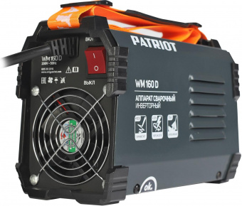 Сварочный аппарат Patriot WM160D инвертор ММА 6.8кВт от магазина РЭССИ