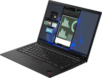 Ноутбук Lenovo ThinkPad X1 Carbon G10 Core i7 1265U 16Gb SSD1Tb Intel Iris Xe graphics 14" WUXGA (1920x1200) Windows 11 Professional black WiFi BT Cam (21CCS9PT01/M) от магазина РЭССИ