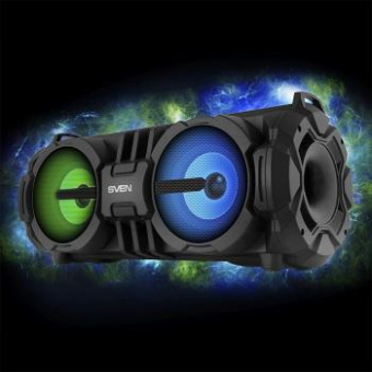 Колонка порт. Sven PS-485 черный 28W 2.0 BT/USB 10м (SV-017408) от магазина РЭССИ