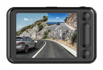 Видеорегистратор Digma FreeDrive 119 DUAL черный 1.3Mpix 1080x1920 1080p 140гр. GP2247 от магазина РЭССИ