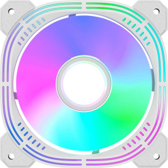 Вентилятор для корпуса Formula Nulight 12WH ARPW Reverse ARGB 120х120x25 белый 4-pin 25.34дБ (NULIGHT 12WH ARPW REVERSE) Ret от магазина РЭССИ