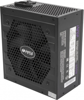 Блок питания Hiper ATX 650W HPB-650FMK2 80+ gold (24+4+4pin) APFC 120mm fan 6xSATA Cab Manag RTL от магазина РЭССИ